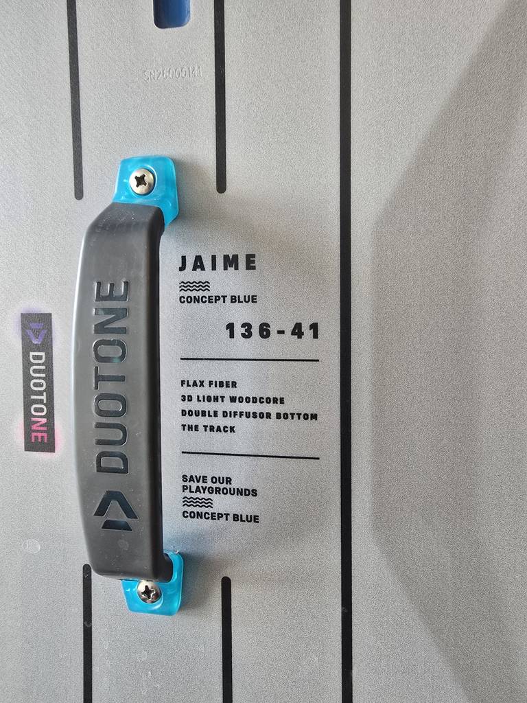 Gebraucht Duotone Twintip Jaime Concept Blue 2026 136 cm Purple_2