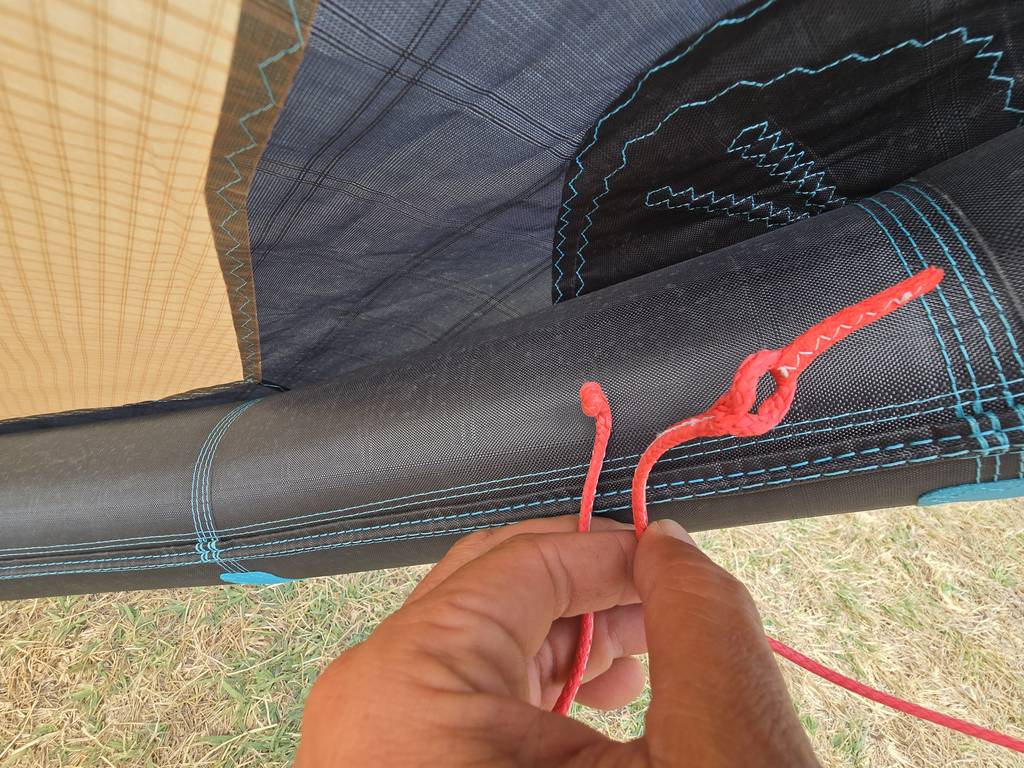 Gebraucht Duotone Rebel SLS 2026 Kite 9 m² Sand_Turpuoise 01_5