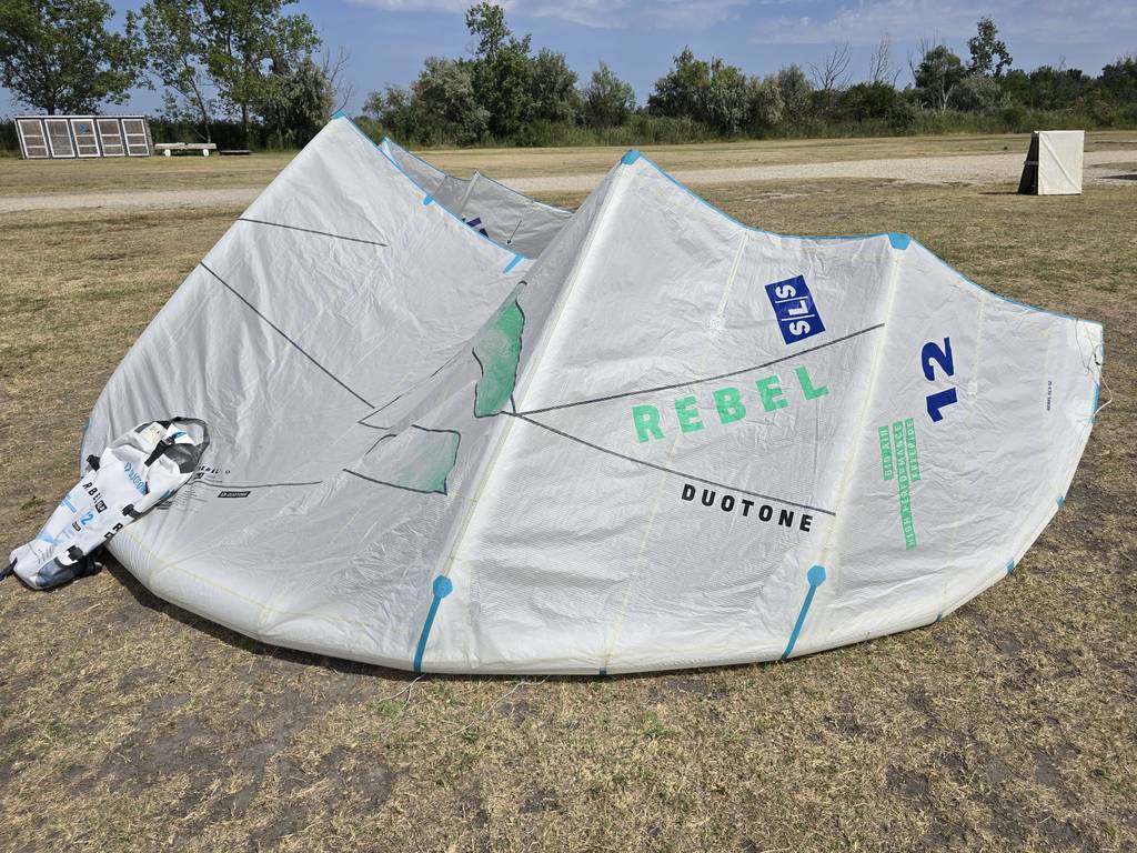 Gebraucht Duotone Rebel SLS Concept Blue 2026 Kite 12 m² Undyed_2