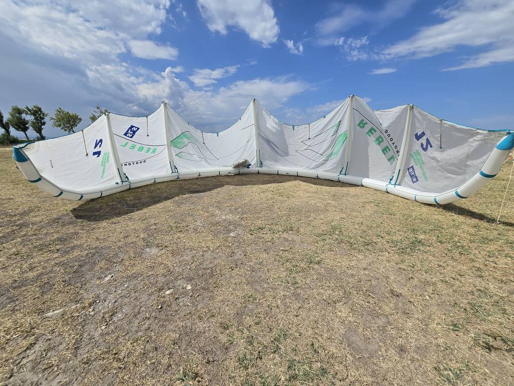 Gebraucht Duotone Rebel SLS Concept Blue 2026 Kite 12 m² Undyed_4