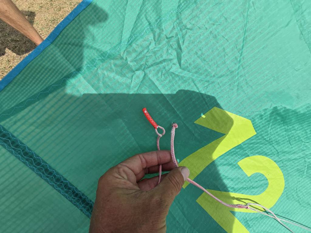 Gebraucht Duotone Evo SLS 2026 Kite 12 m² Green_Purple_5