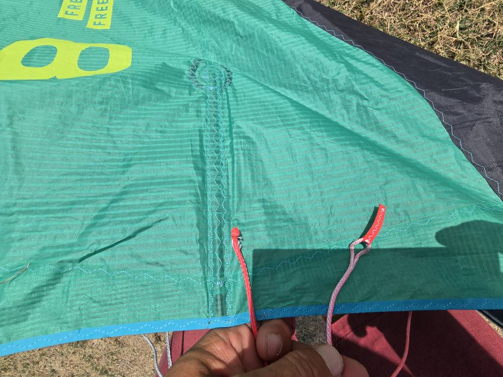 Gebraucht Duotone Evo SLS 2026 Kite 8 m² Green_Purple_5