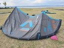 Gebraucht Duotone Evo SLS 2026 Kite 10 m² Dark Grey_Turquoise_2