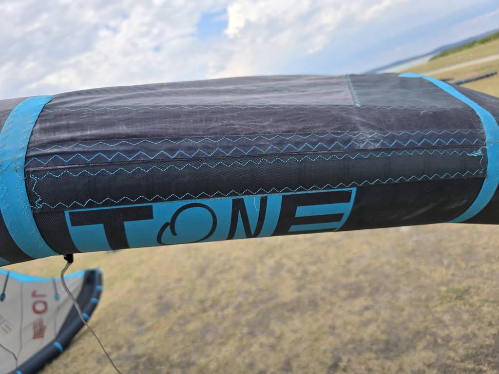 Gebraucht Duotone Evo SLS 2026 Kite 10 m² Dark Grey_Turquoise_7