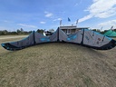 Gebraucht Duotone Evo SLS 2026 Kite 9 m² Dark Grey_Turquoise_4