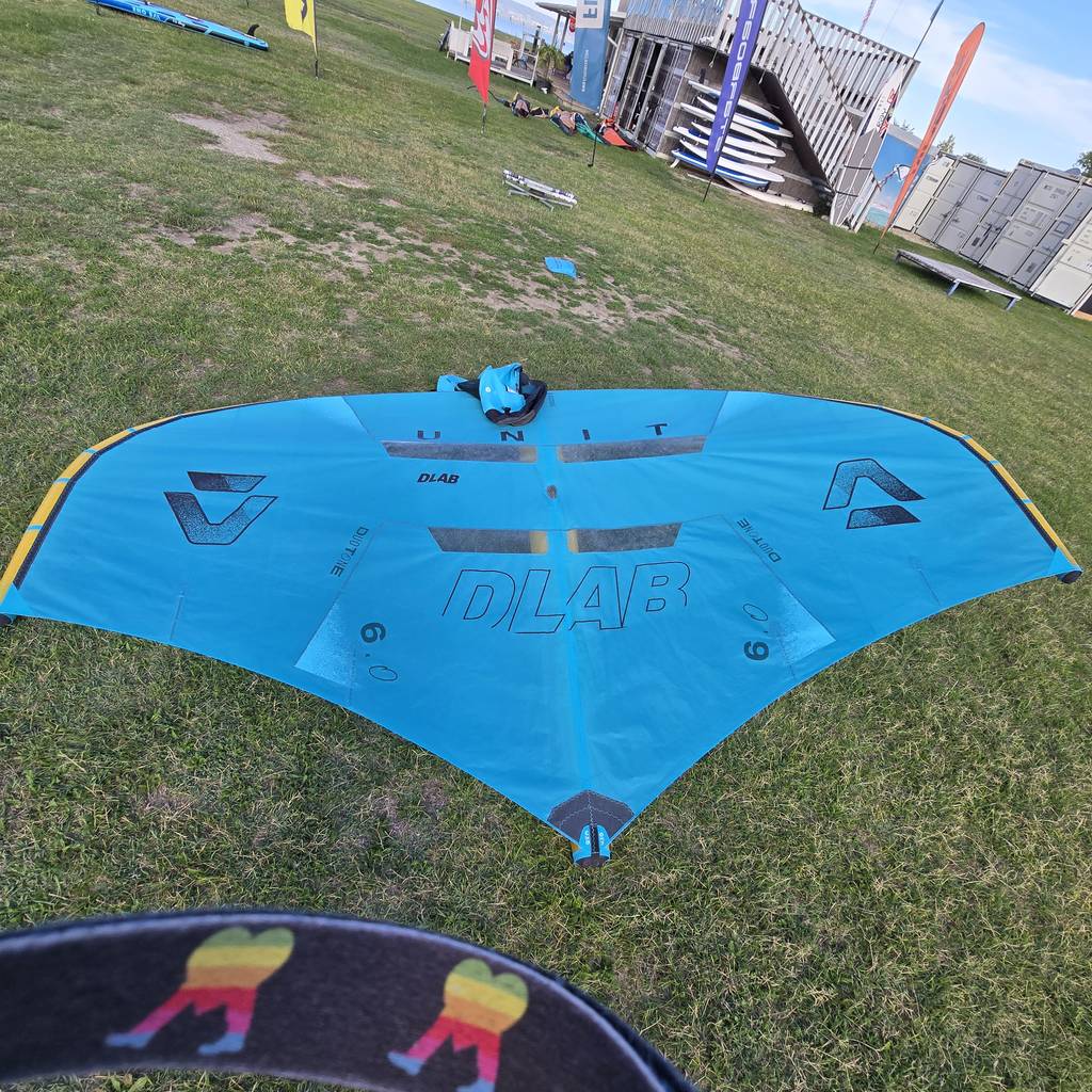 Gebraucht Duotone Unit D_LAB 2026 Wing 6 m² Turquoise_3