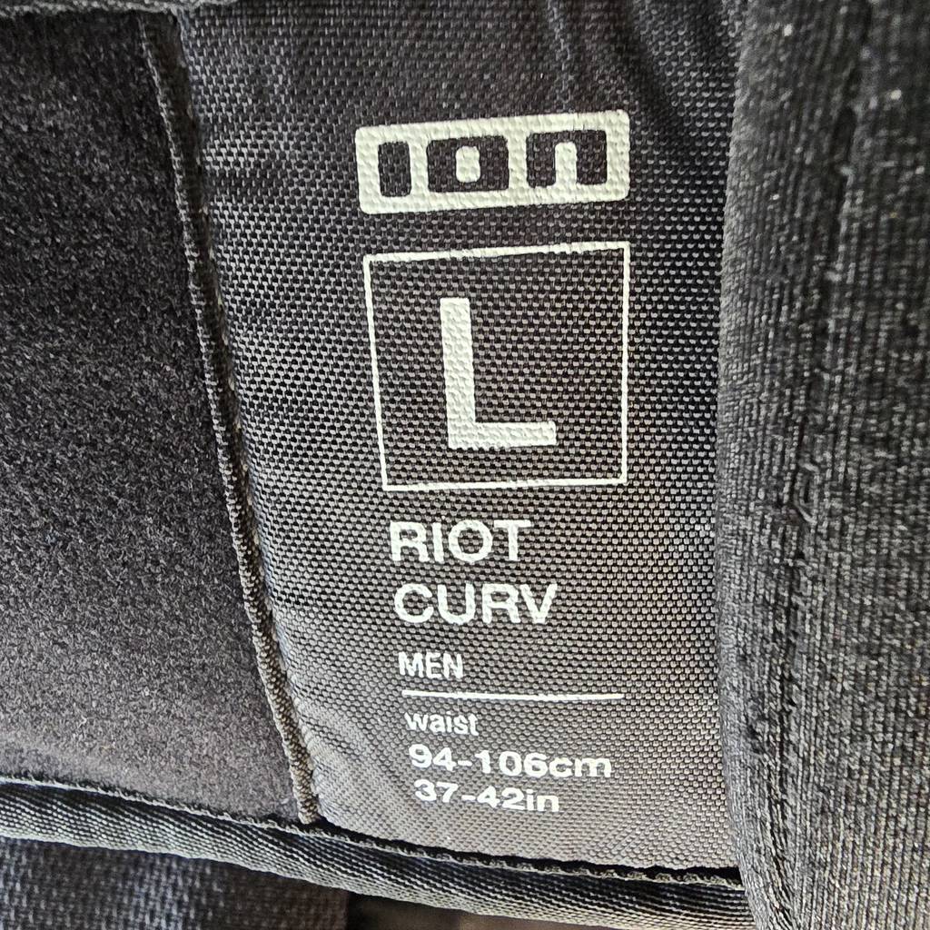 Gebraucht ION Harness Waist Kite Riot Curv 2026 52_L 900 Black_2