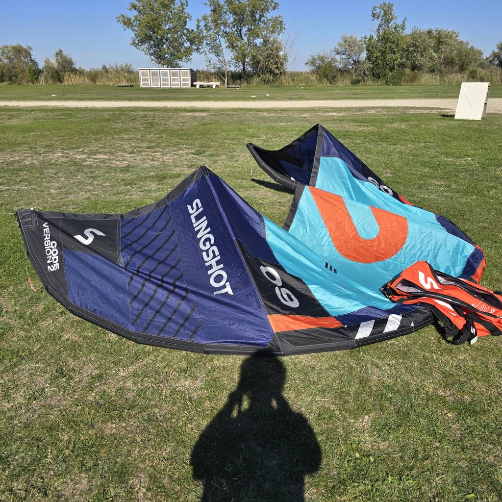 Gebraucht Slingshot Code V2 2025 Kite 9m Blue_6