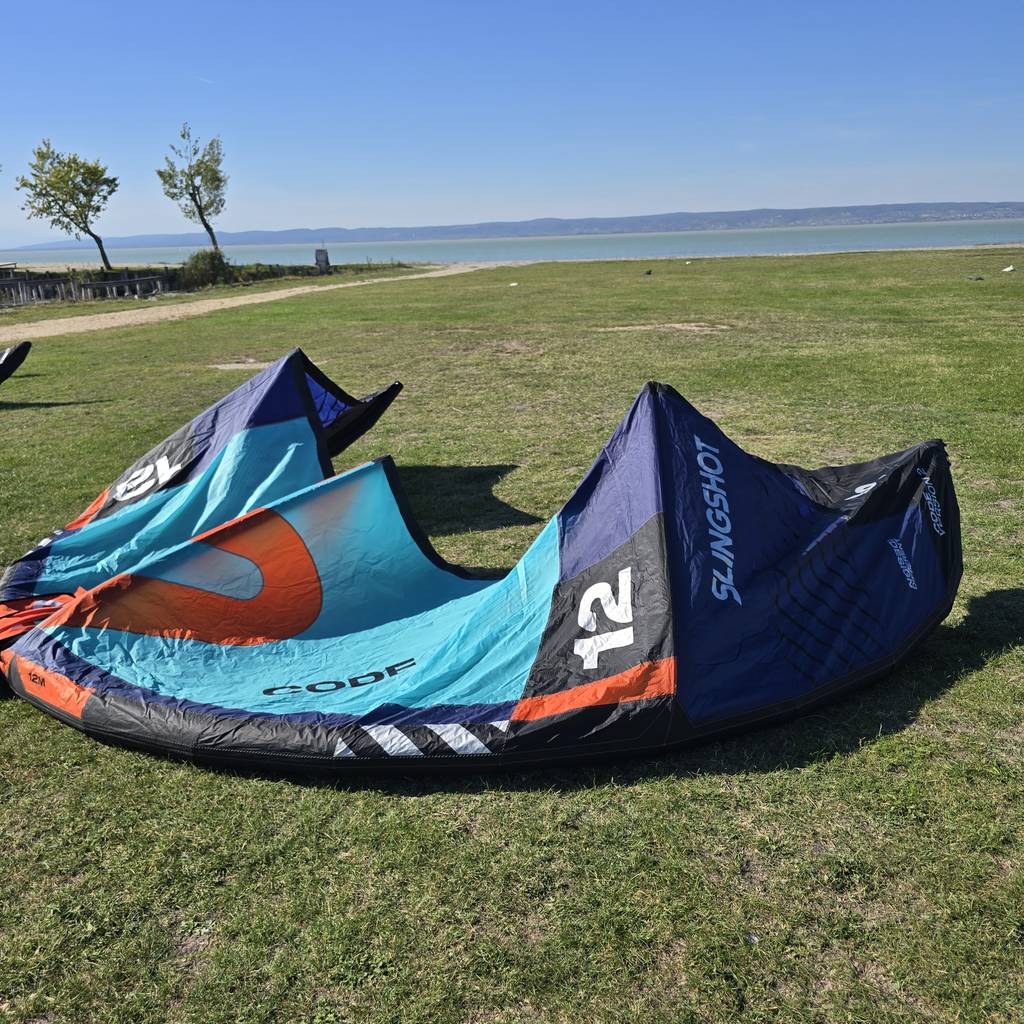 Gebraucht Slingshot Code V2 2025 Kite 12m Blue_3