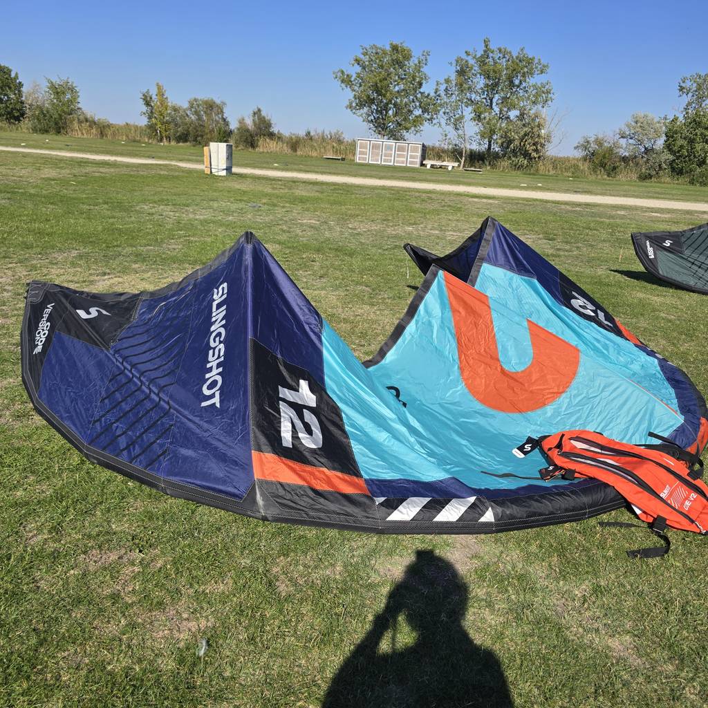 Gebraucht Slingshot Code V2 2025 Kite 12m Blue_6