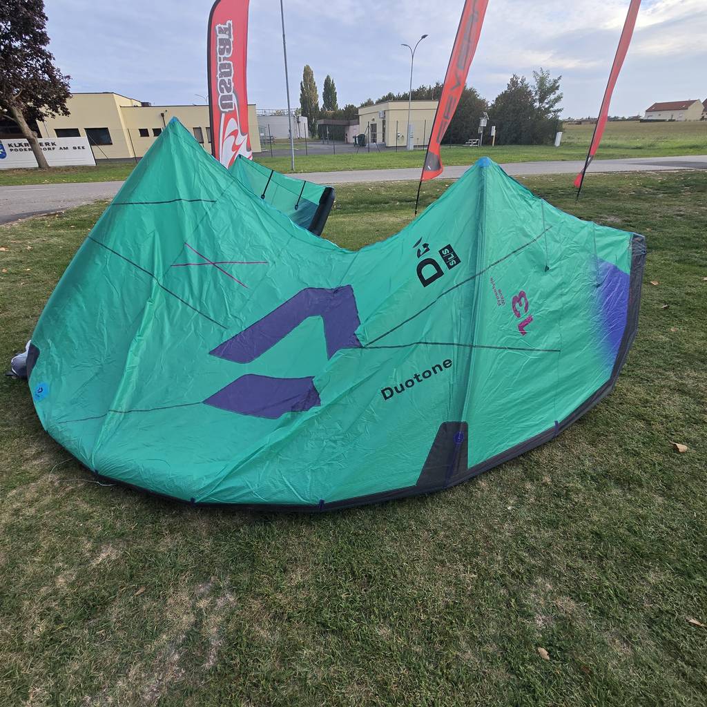 Gebraucht Duotone Dice SLS 2026 Kite 13 m² Green_Heron_2