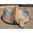 Gebraucht Duotone Rebel SLS 2026 Kite 9 m² Sand/Turpuoise 02