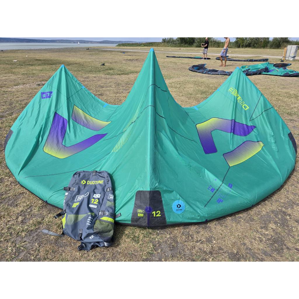 Gebraucht Duotone Evo SLS 2026 Kite 12 m² Green/Purple