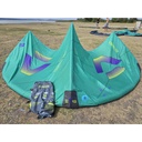 Gebraucht Duotone Evo SLS 2026 Kite 12 m² Green/Purple