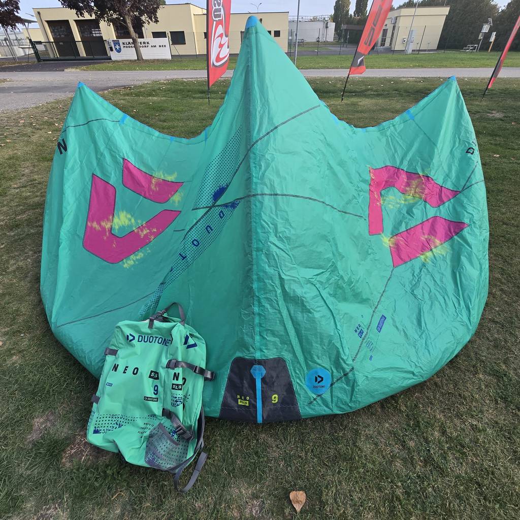Gebraucht Duotone Neo SLS 2026 Kite 9 m² Green/Pink