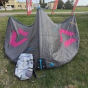 Gebraucht Duotone Dice SLS 2026 Kite 9 m² Dark Grey/Pink