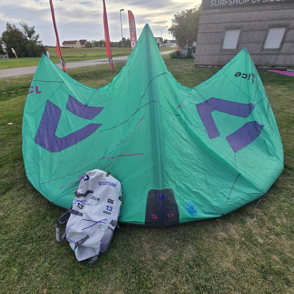 Gebraucht Duotone Dice SLS 2026 Kite 13 m² Green/Heron
