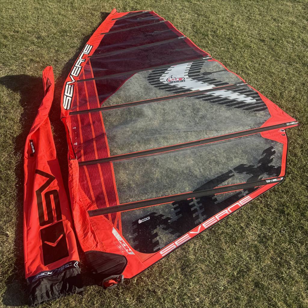 Gebraucht Severne Sail NCX 2025 7.2 m² Black/Red
