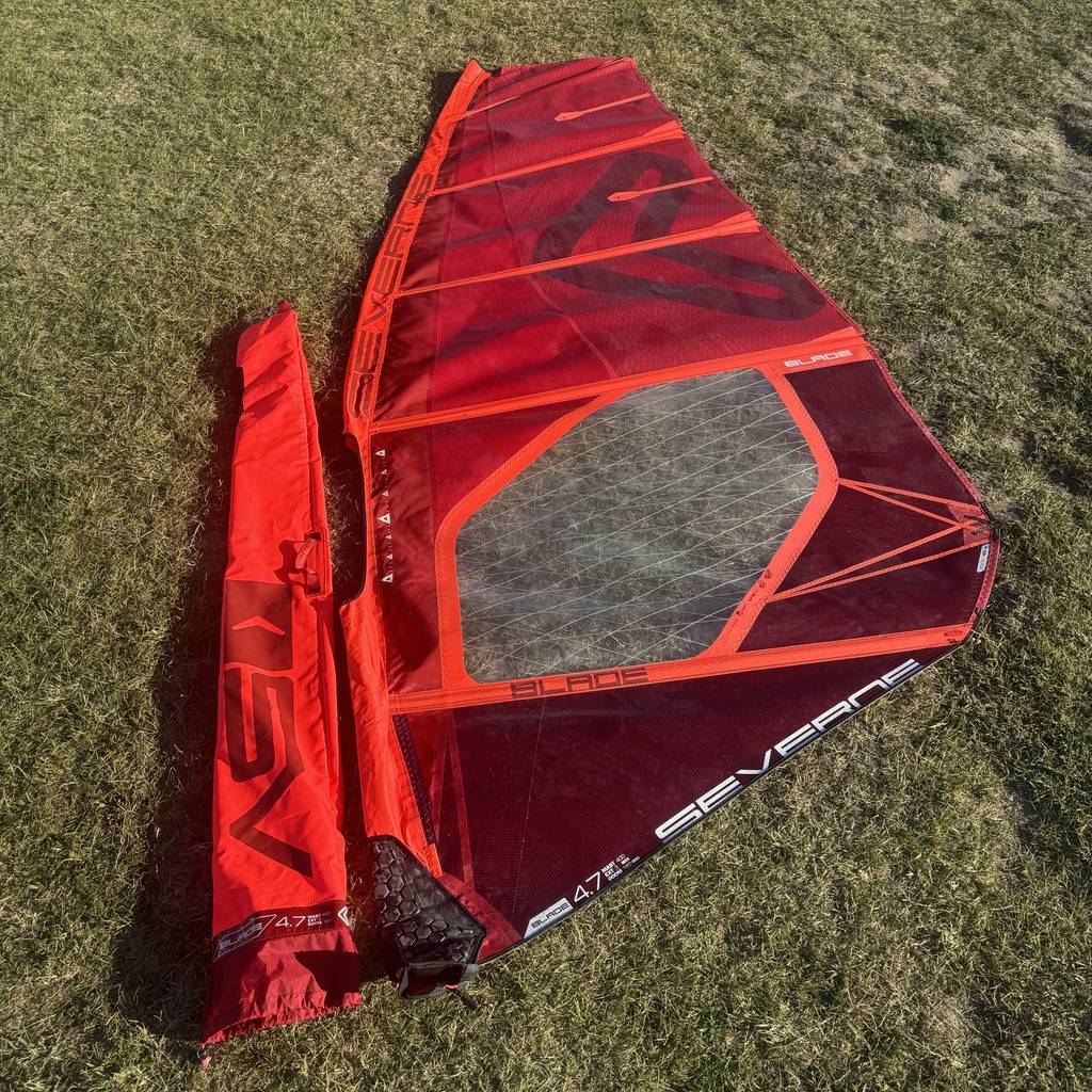Gebraucht Severne Sail BLADE 2026 4.7 m² Red